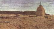 Giovanni Fattori The Haystack Germany oil painting artist